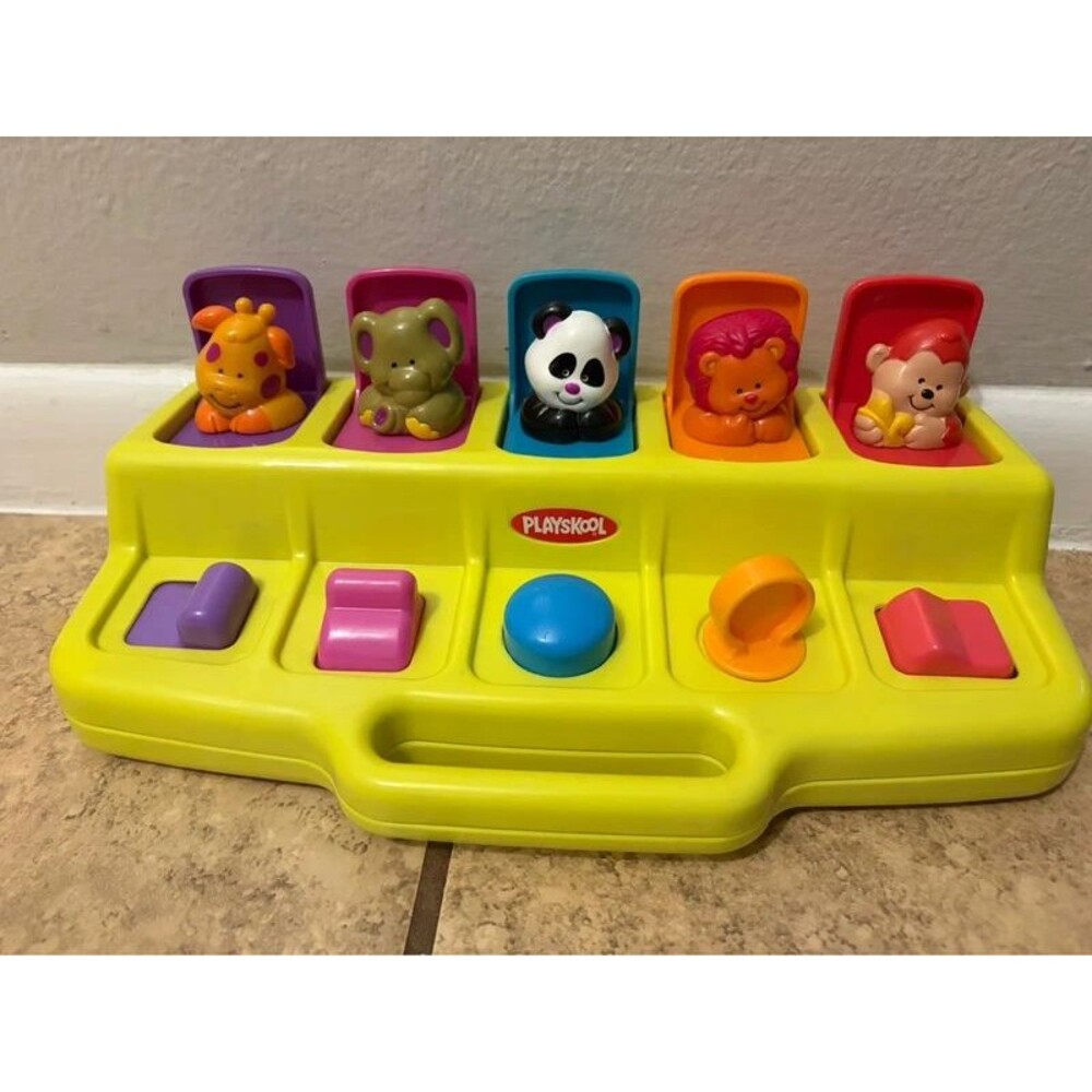 Playskool Vintage Infant Push to play Toy